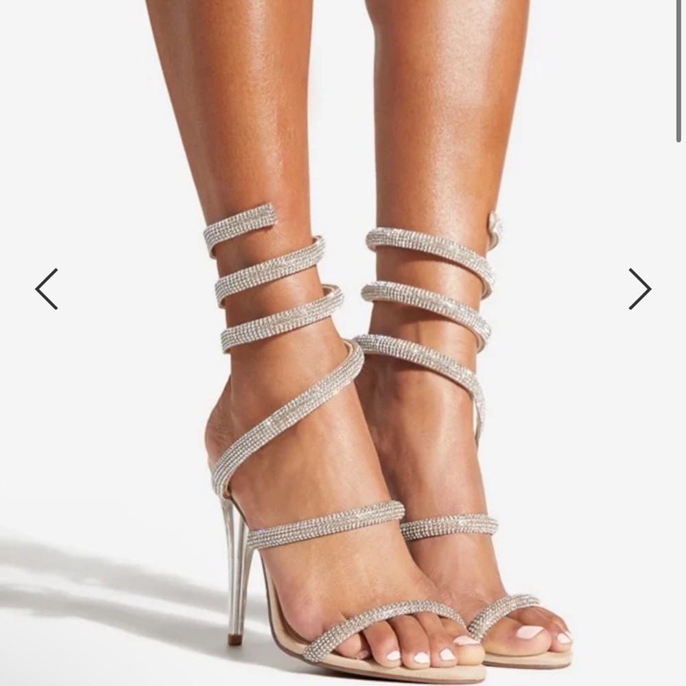 Kenzy Spiral Heeled Sandal